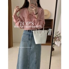 더블가라 블라우스