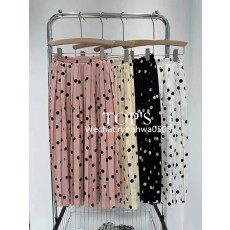 땡땡이 밴드치마