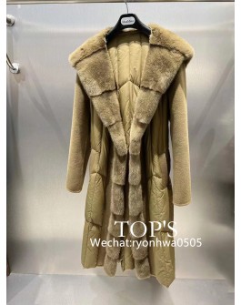 밍크 거위털 패딩